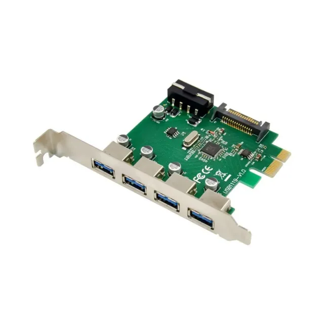 Microconnect VL805 PCIe USB 3.0 uitbreidingskaart 4-poorts
