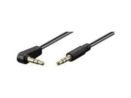 Microconnect 3.5mm minijack kabel 1m slim aux