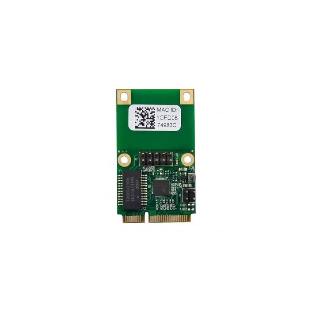 Microconnect MiniPCIe RTL8125B netwerkkaart 2.5G RJ45