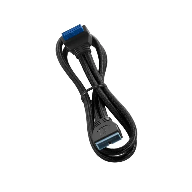 CableMod ModFlex interne USB 3.0 kabel haaks 50cm zwart
