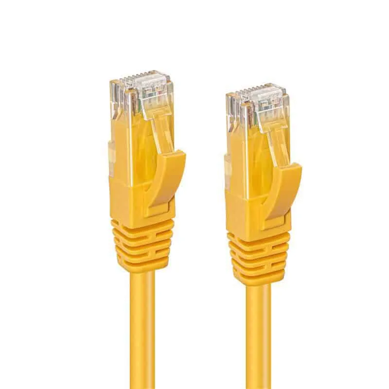 Microconnect CAT6 U/UTP netwerkkabel 0,3m geel