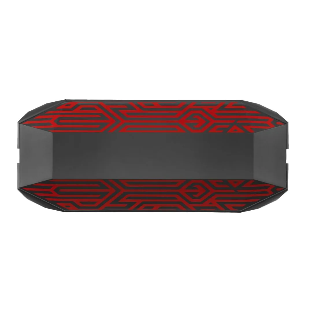 CableMod Aztec kabelbox rood voor stekkerdoos