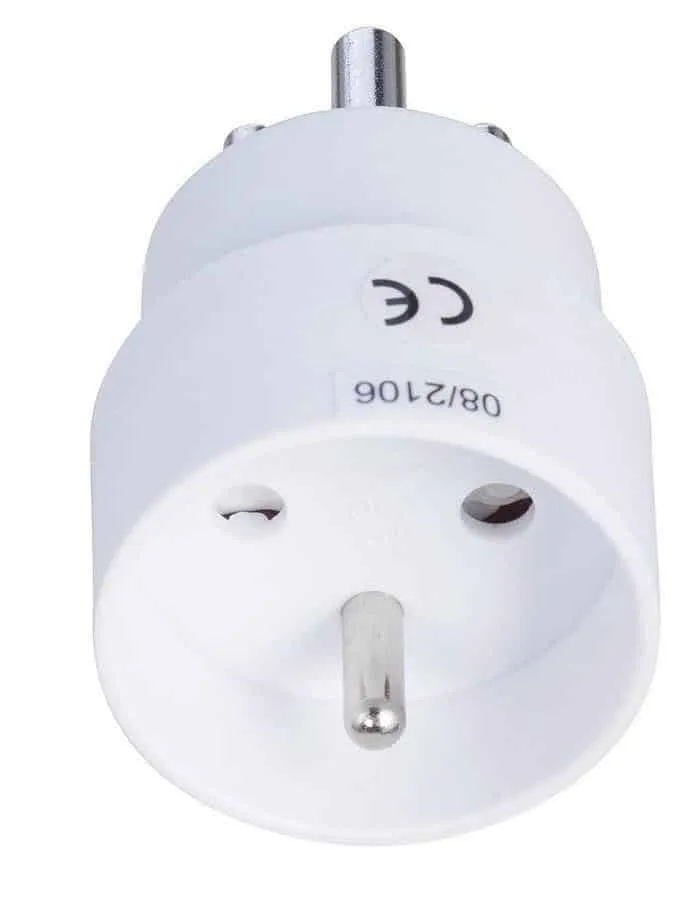 Microconnect GRUPADK schuko adapter DK geaard
