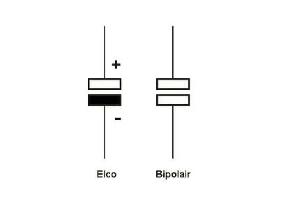 T.E.G. Elco bipolair 33uF 100V 30x12mm