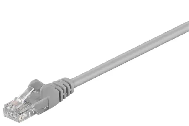 Microconnect CAT5e U/UTP netwerkkabel 0,5m grijs 100MHz