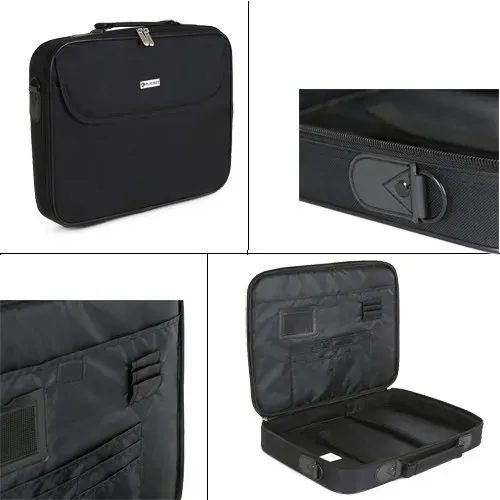 T.E.G. Bristol laptoptas 15.6 inch zwart
