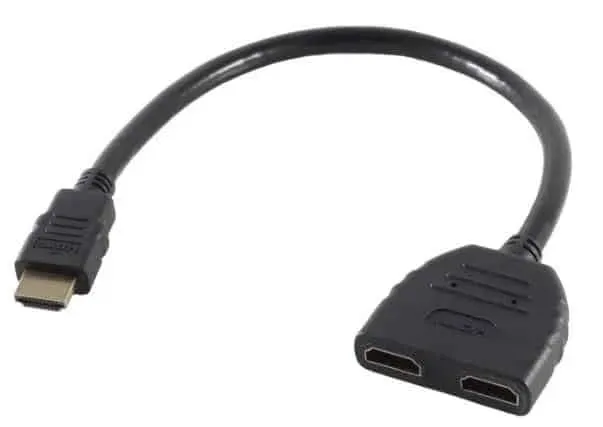 Microconnect HDMI Splitter Adapter 1 naar 2 Schermen