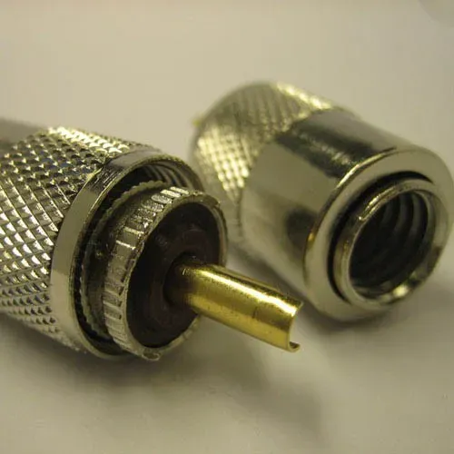 T.E.G. UHF PL plug male 9mm soldeer