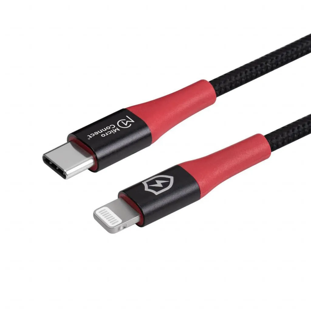 Microconnect Safe Charge USB-C Lightning oplaadkabel 1,5m