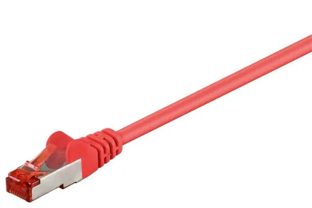 Microconnect CAT6 F/UTP netwerkkabel 2m rood