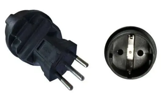 Microconnect Schuko naar Zwitsers stekkeradapter reisadapter