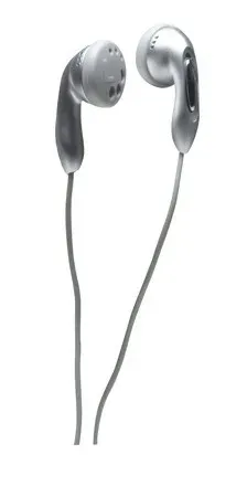T.E.G. Earphone stereo oortelefoon zilver enkel