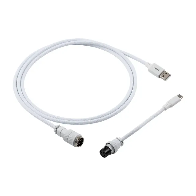 CableMod Pro keyboard kabel 150 cm glacier white USB-C