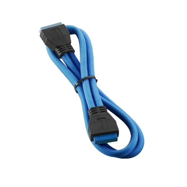 CableMod ModMesh USB 3.0 verlengkabel 50cm lichtblauw