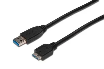 Digitus USB 3.0 kabel A naar Micro-B 1m zwart
