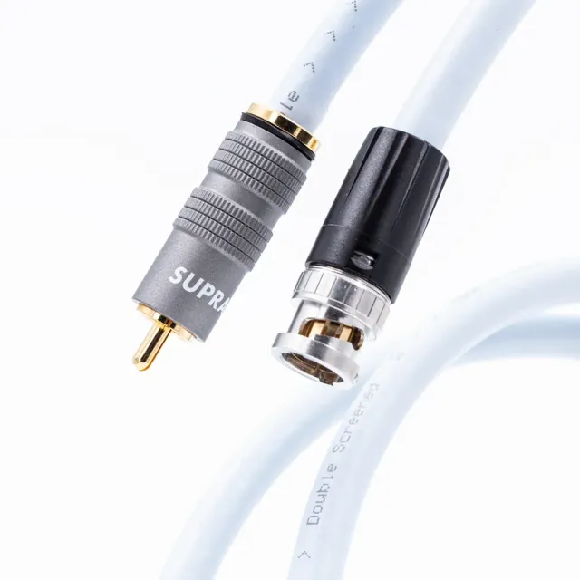 Supra Trico interlink RCA naar BNC digitaal coaxiaal 75 Ohm