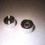 T.E.G. 12.5x18.5 Stip aluminium knop met schroef