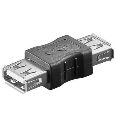 Microconnect USB-A adapter female-female koppelstuk