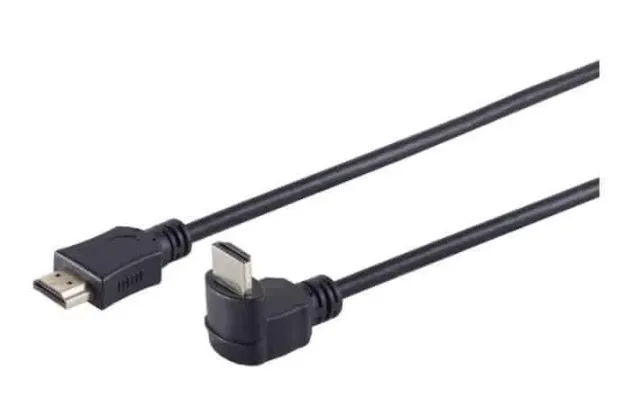 Microconnect HDMI 1.4 haakse hdmi kabel 1 m 270 graden 4K