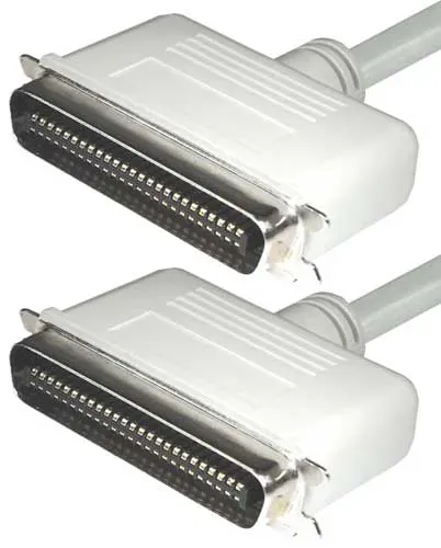 T.E.G. Centronics 50-pin connector adapter koppelstuk