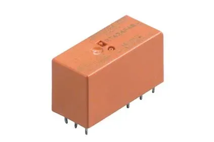 T.E.G. RT424F12 relais bistabiel 12V 2x om