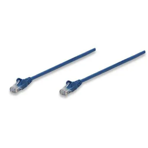 T.E.G. Cat5e U-UTP patchkabel 0,3m blauw Cu