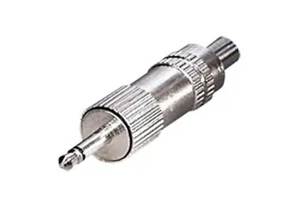 T.E.G. 2,5mm mono jackstekker verguld metaal