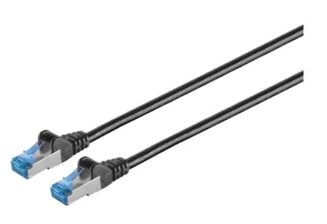 Microconnect CAT6 S/FTP Netwerkkabel 5m zwart afgeschermd