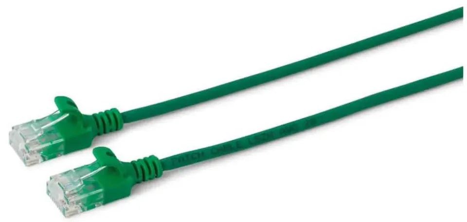 Microconnect CAT6 U/UTP Slim netwerkkabel 0,15m groen
