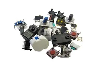 Kemo microswitch membraan assortiment ca. 30 stuks