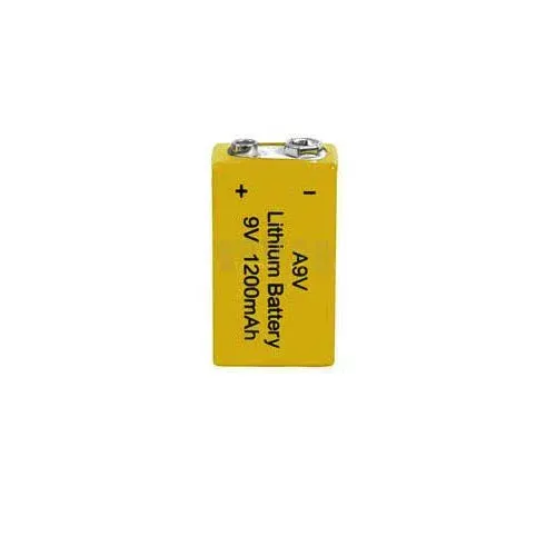 T.E.G. 9V lithium batterij blok LiSOCl2 rookmelder