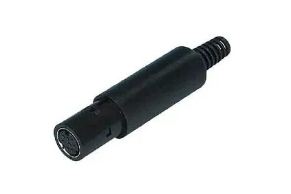 T.E.G. mini-DIN plug female 6-polig kabeldeel