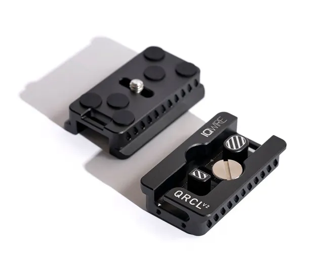 IQwire QRCLv2 kabelslot Arca-Swiss plaat aluminium