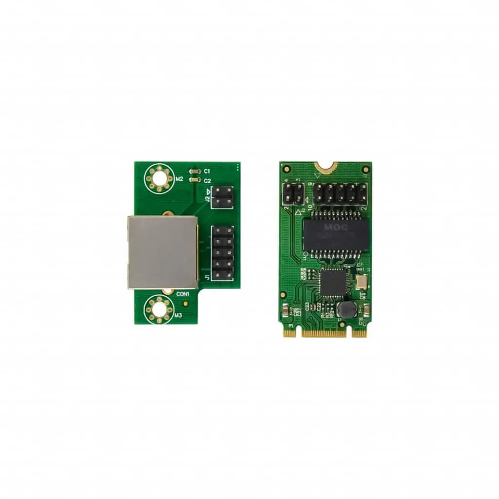 Microconnect M.2 B+M netwerkkaart 1G RJ45 PCIe 8111F