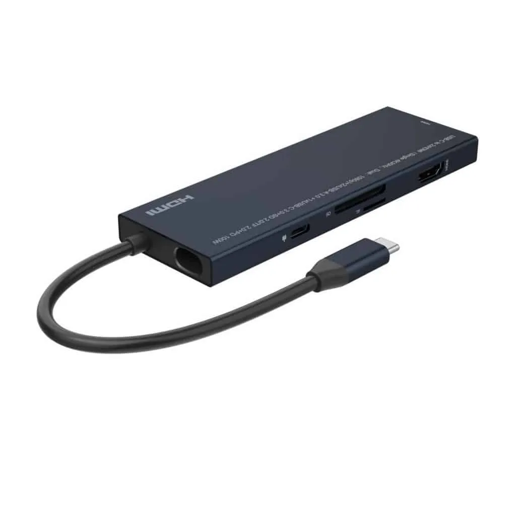 MicroConnect Premium USB-C mini dock dual HDMI 100W