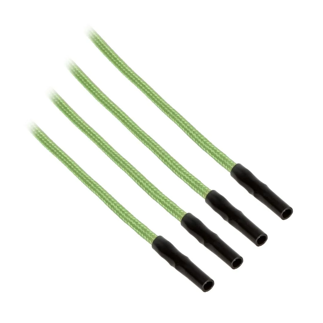 CableMod ModFlex sleeved wire 60cm lichtgroen 4-pack