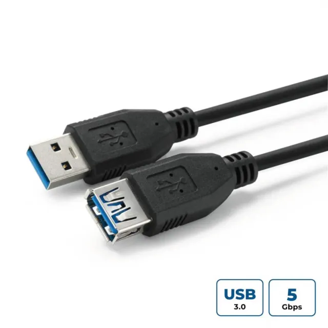 Microconnect USB 3.2 Gen 1 verlengkabel 1m