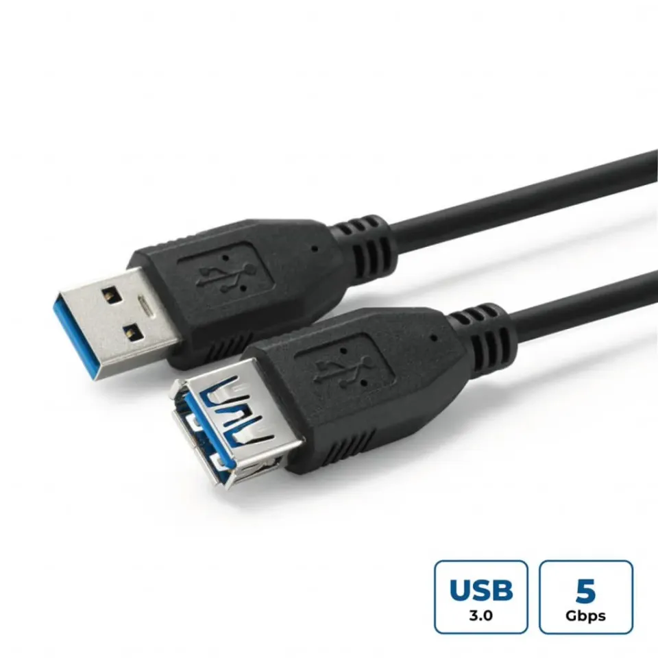 Microconnect USB 3.2 Gen 1 verlengkabel 1m