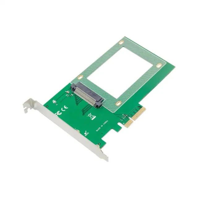 Microconnect PCI-Express X4 U.2 SFF8639 SSD adapterkaart NVMe