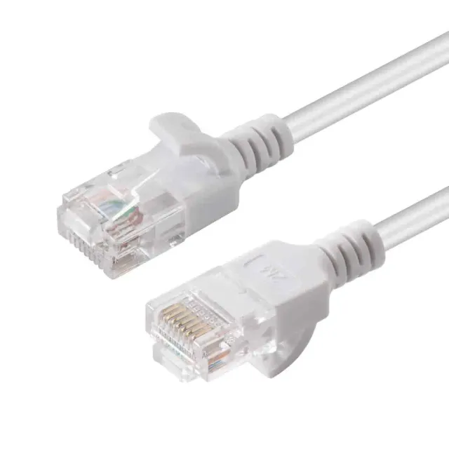 Microconnect CAT6a U/UTP Slim netwerkkabel 7,5m wit