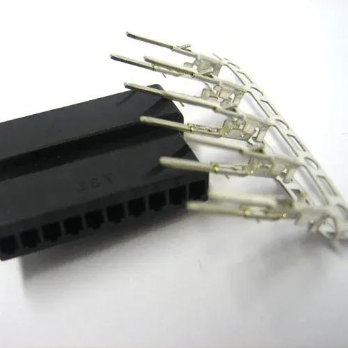 T.E.G. Connector zwevend 10-polig male kabeldeel