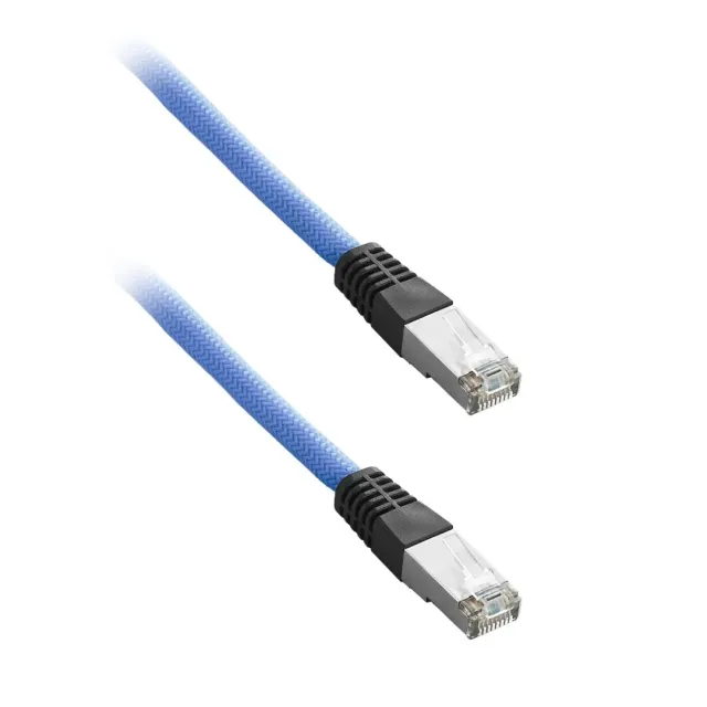 CableMod ModMesh CAT6 ethernetkabel lichtblauw 2m