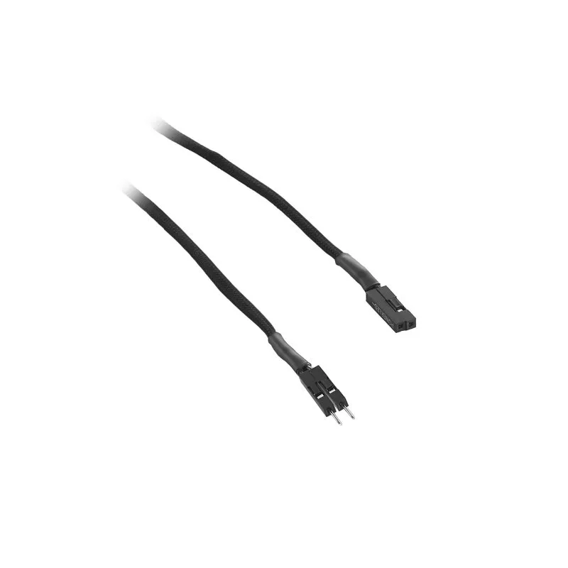 CableMod ModFlex 2-pin Chassis I/O verlengkabel 30cm zwart