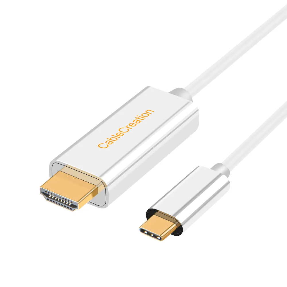 CableCreation USB C naar HDMI kabel 0,9m 4K zwart