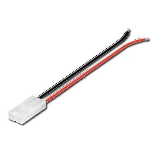 T.E.G. 2-polig male stekker aansluitsnoer 24cm 1,5mm²