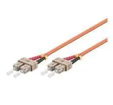 Microconnect OM2 glasvezelkabel SC-SC 100 m oranje duplex