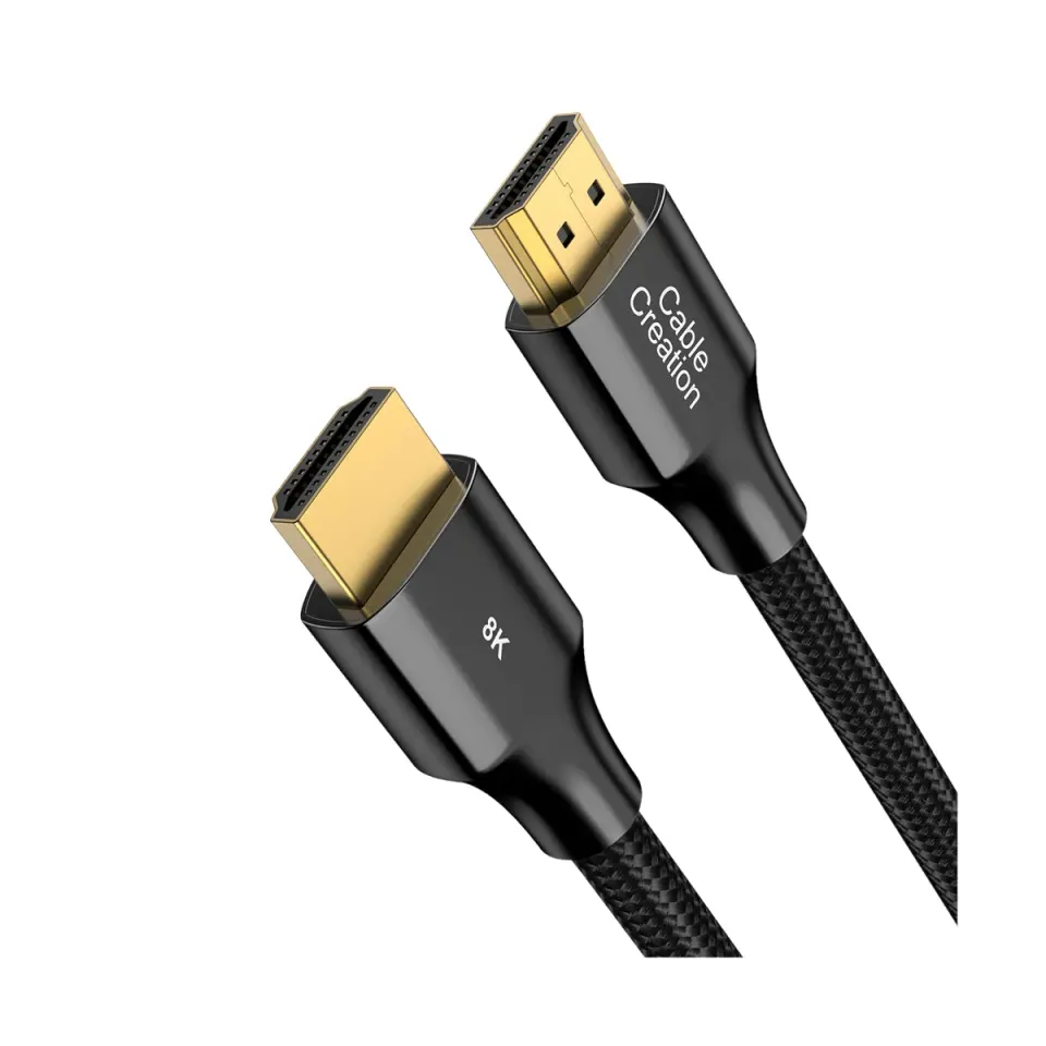 CableCreation HDMI kabel 8K 2 meter 48Gbps zink