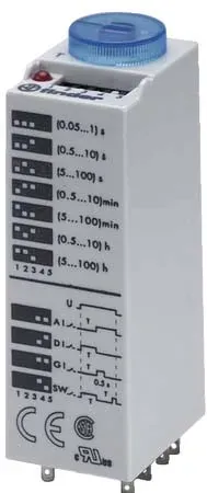 T.E.G. Finder 85.02.0.024.0000 Tijdrelais 24V 2xOM