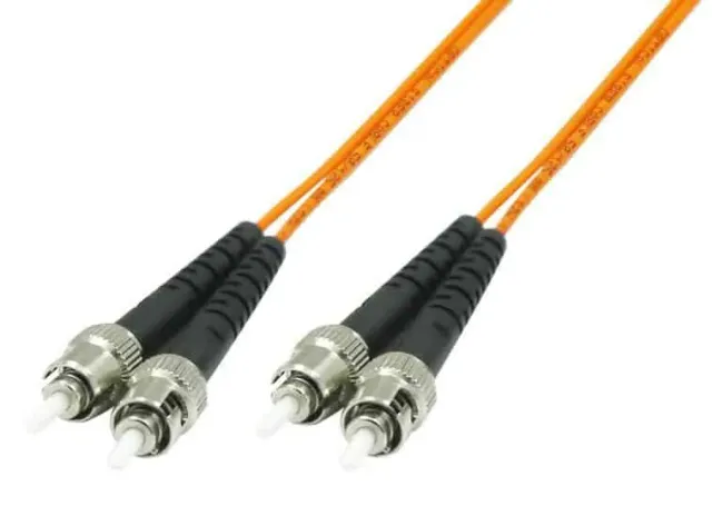 MicroConnect OM1 glasvezelkabel ST-ST 15 m oranje duplex