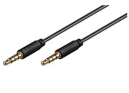 Microconnect 3,5mm minijack verlengkabel 3m stereo 4-polig